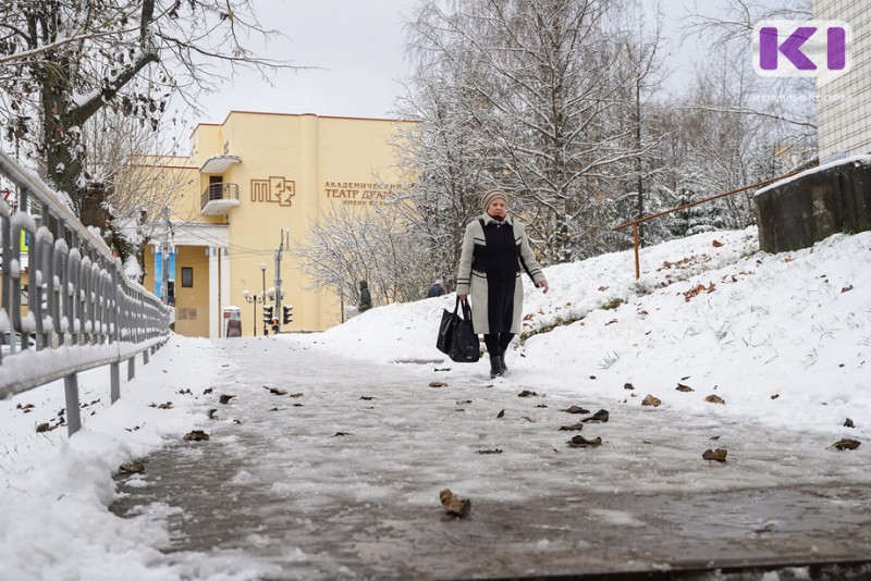 Прогноз погоды в Коми на 20 ноября: снег, морось, на дорогах гололедица