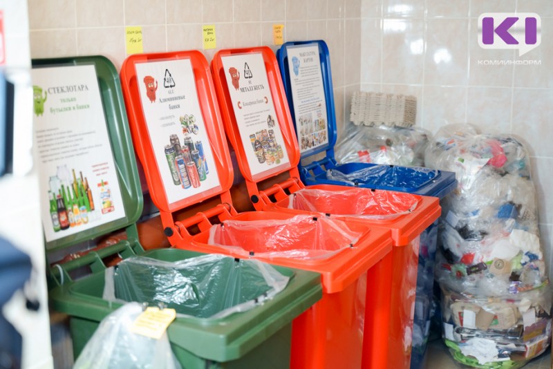 Площадка по раздельному сбору отходов экоактивистки из Эжвы за 9 месяцев собрала 12 тонн мусора с одного дома 