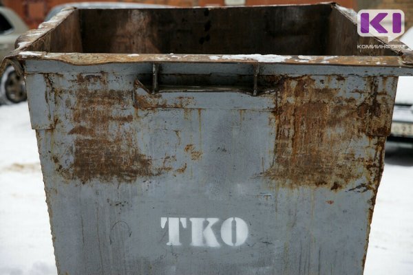 Решаем вместе: сыктывкарская школа убрала за собой ветки, складированные на контейнерной площадке 