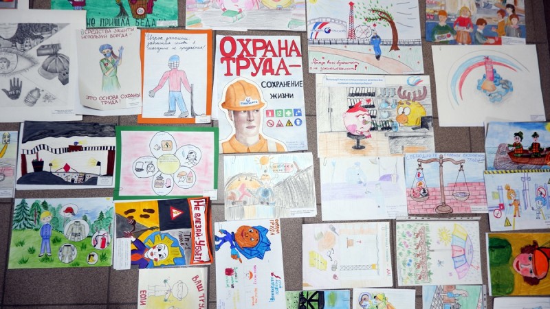 В Коми пройдет конкурс детского рисунка "Охрана труда глазами детей"