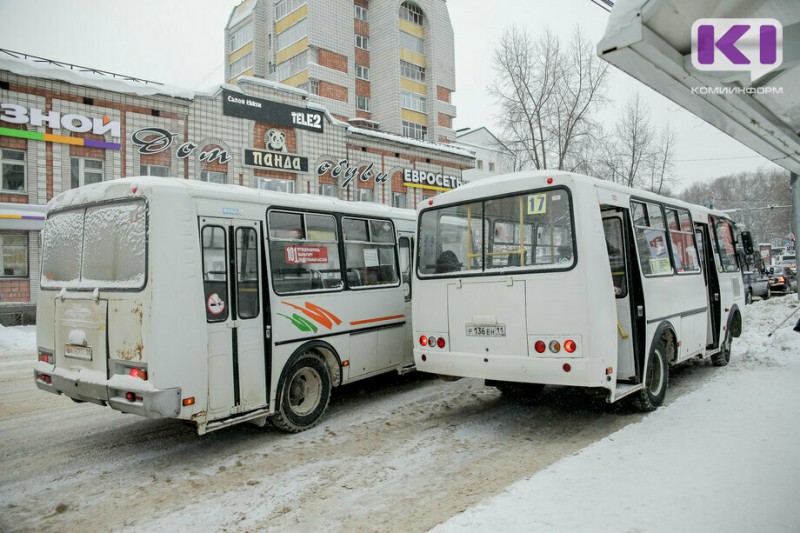 Мэрия Сыктывкара отказала частным перевозчикам в повышении стоимости за проезд в автобусе до 35 рублей 