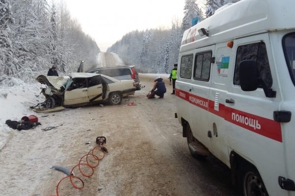 После ДТП в Сыктывдинском районе госпитализированы двое детей