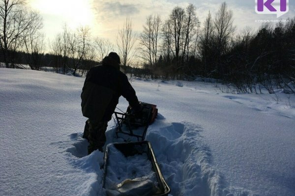 В Коми спасатели эвакуировали с зимника молодого человека

