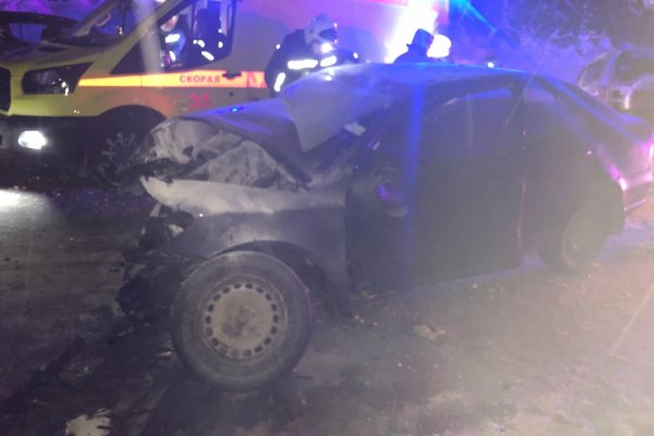 Погибший в столкновении в Сыктывдинском районе водитель выехал на встречную полосу