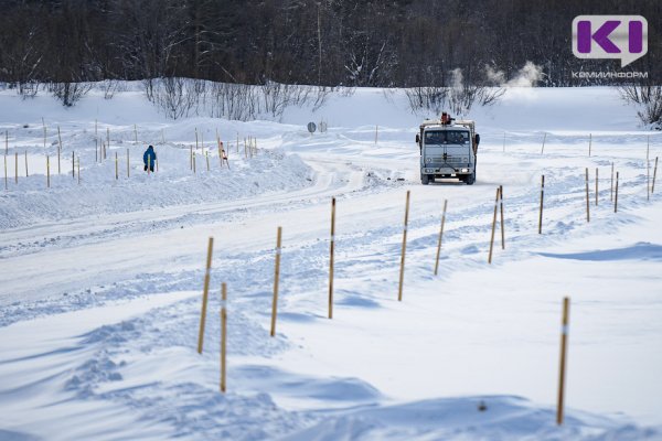 В Коми закрыли зимник в усинские села