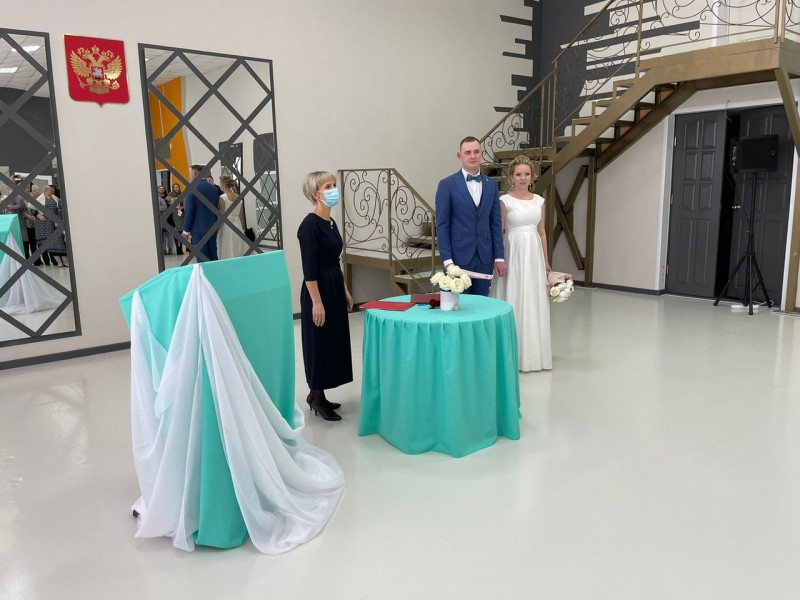 Обновленный зал бракосочетания открыл двери для молодоженов Усть-Кулома 