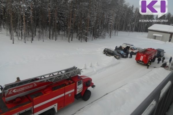 На пожаре в сыктывкарском поселке Краснозатонский погиб мужчина