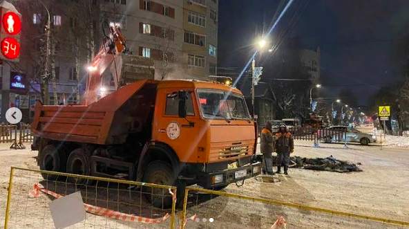Теплоснабжение попавших под отключение домов в Сыктывкаре будет восстановлено к утру 12 февраля