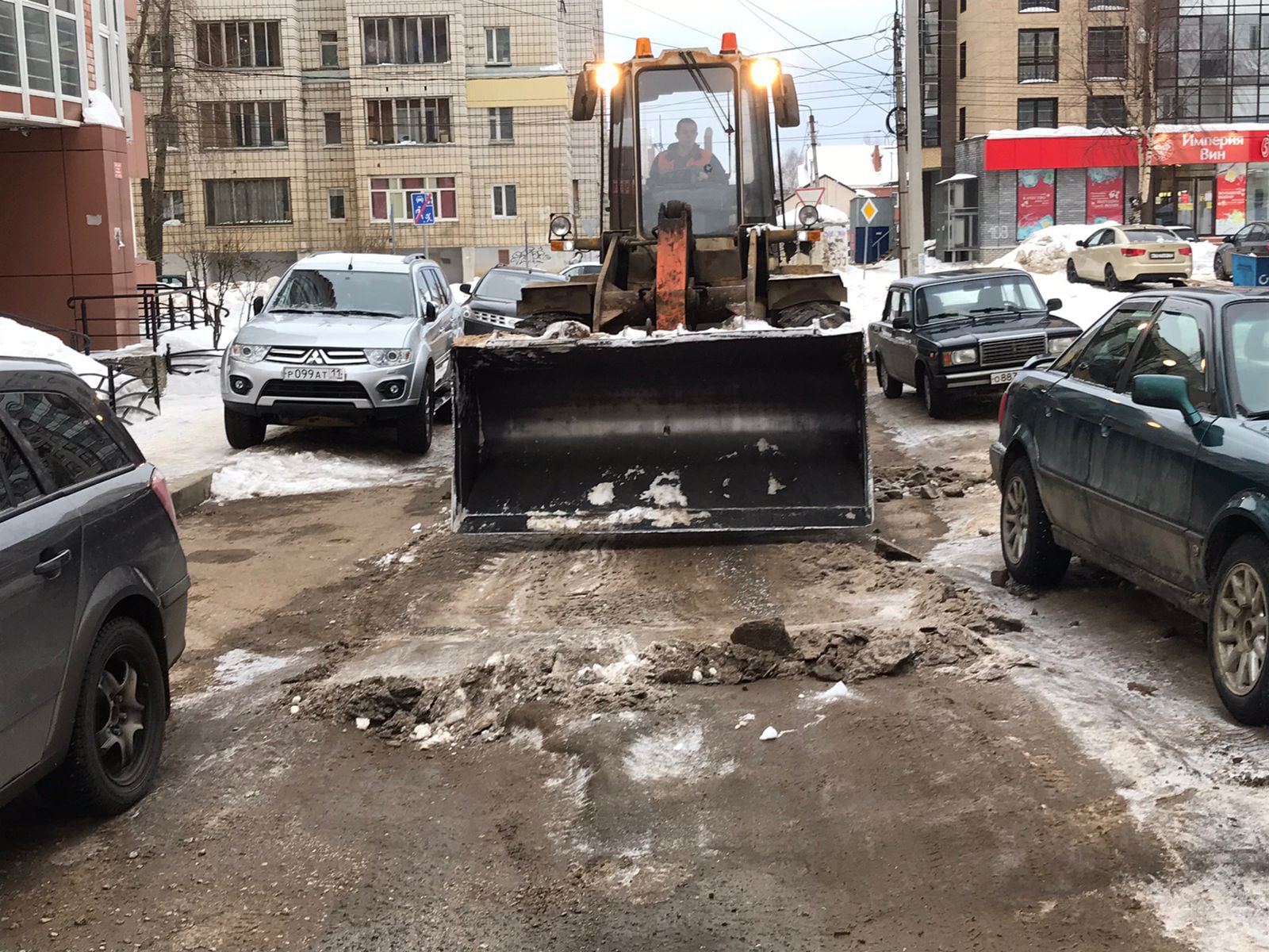 В Сыктывкаре на улице Громова появилась 