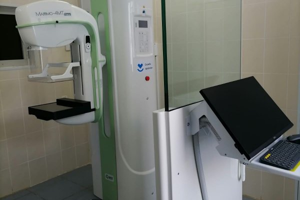 В Усинской ЦРБ установили новый цифровой флюорограф и маммограф

