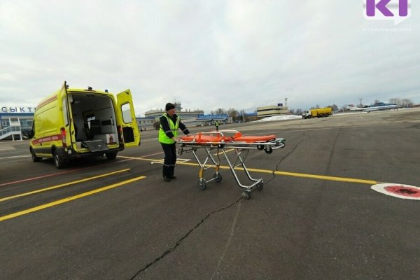 Санавиация госпитализирует пострадавшего на пожаре в Печоре в ожоговый центр Нижнего Новгорода 