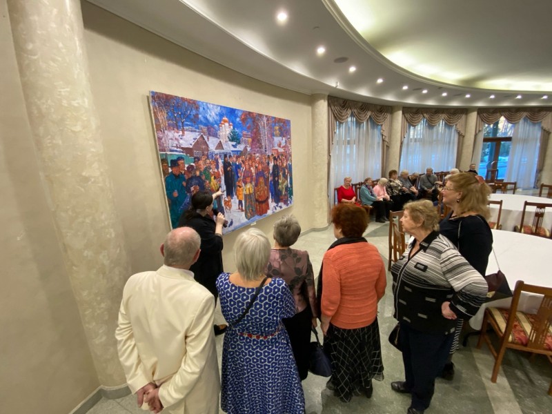 В Москве состоялся финисаж выставки картин Народного художника Республики Коми Анатолия Копотина