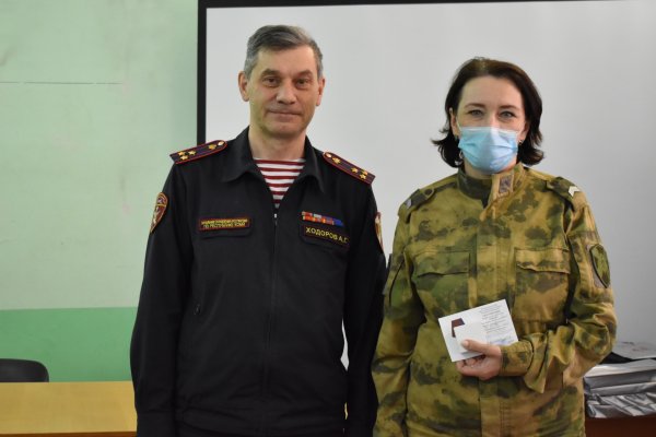 Начальник Росгвардии Коми поздравил личный состав с Днем войск национальной гвардии

