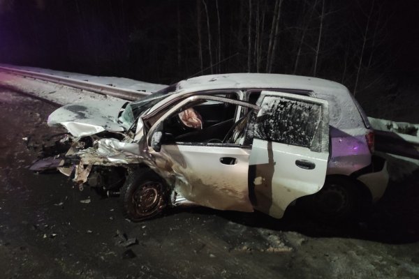 В Сыктывкаре при столкновении Opel Astra и Chevrolet Aveo пострадали два человека