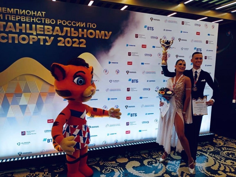 Танцевальный дуэт из Ухты стал бронзовым призером чемпионата России