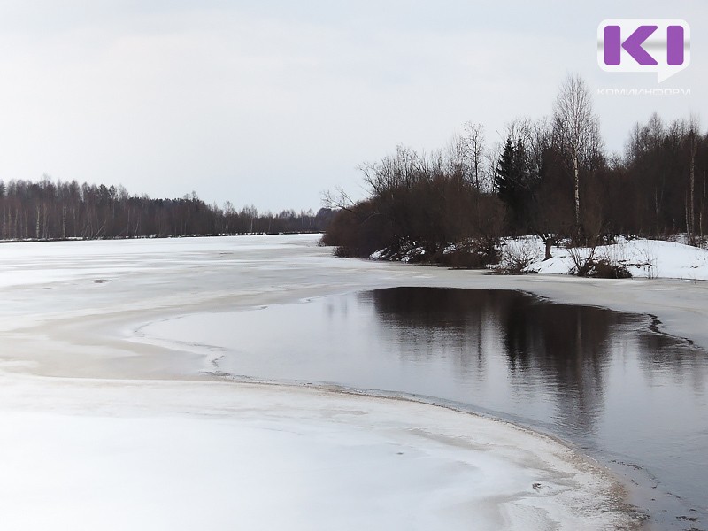 В Коми на реках Луза, Летка и реках Вычегодского бассейна разрушается лёд