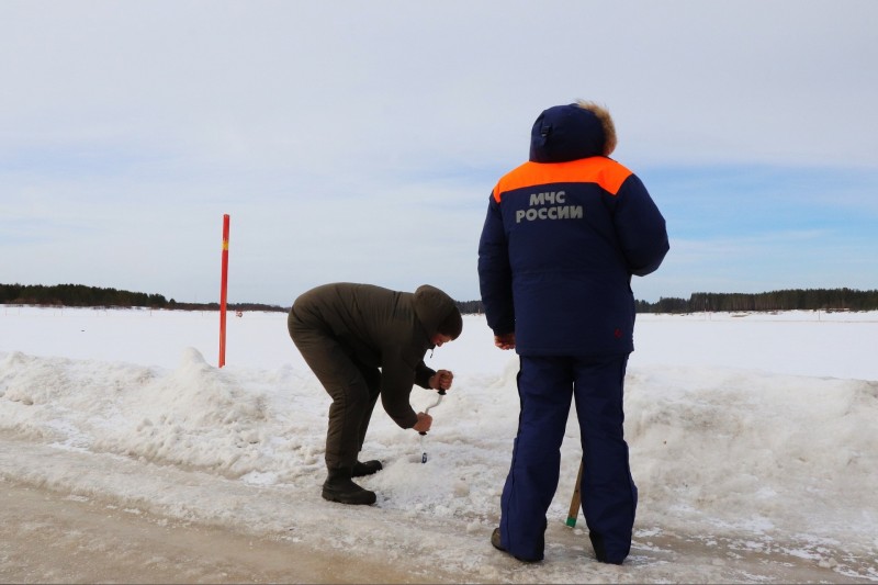 В Коми за день закрыли 17 ледовых переправ