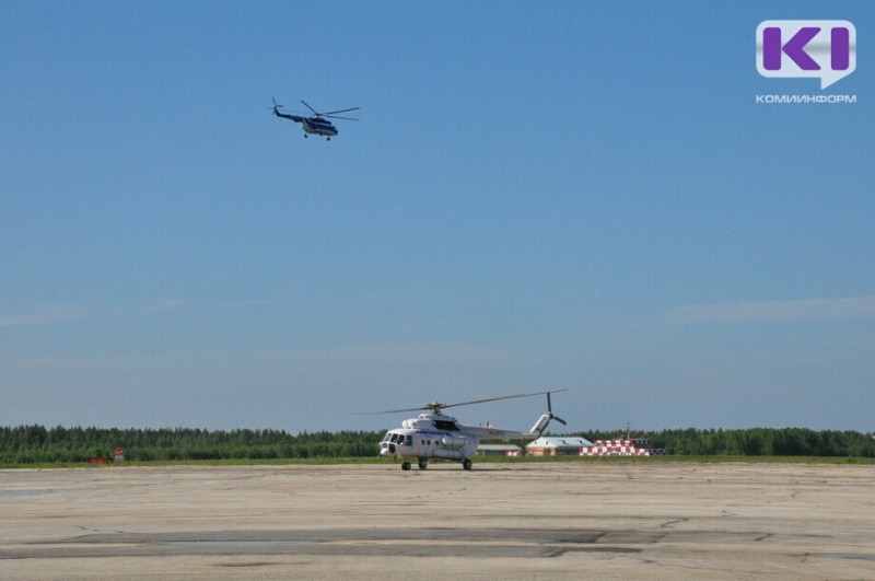 В районах Коми возобновляются пассажирские авиаперевозки вертолетом Ми-8