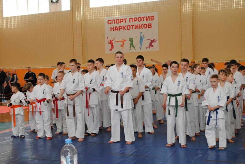 165 спортсменов приняли участие в соревнованиях по всестилевому каратэ в Емве