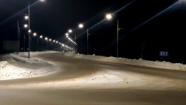 В Коми обустроят освещение около 4 км дорог, отремонтированных по БКАД