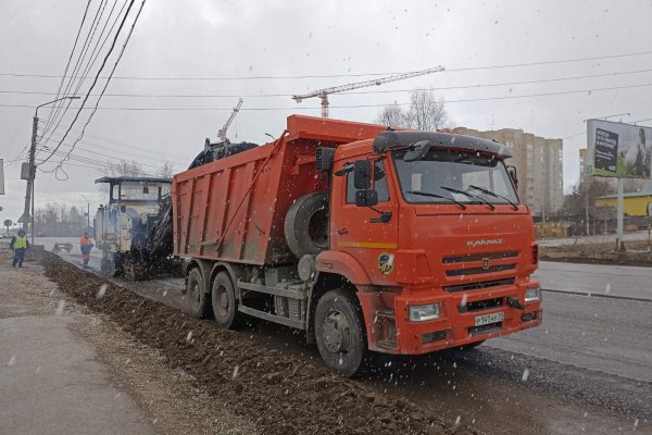 В Сыктывкаре начались ремонтные работы на Сысольском шоссе