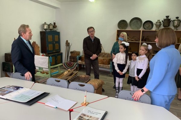 При помощи ЛУКОЙЛа в усинской школе №1 обновлен этнографический музей