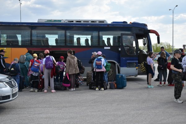 Детский отдых: первая смена из Коми уже в пути к черноморскому побережью