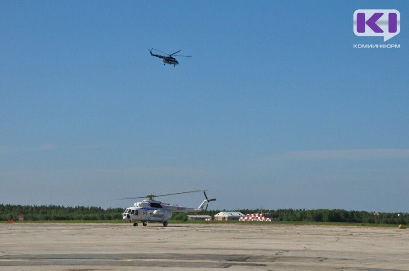 Оборудование двух новых вертолетных площадок в Троицко-Печорском районе обойдется в 9,3 млн рублей