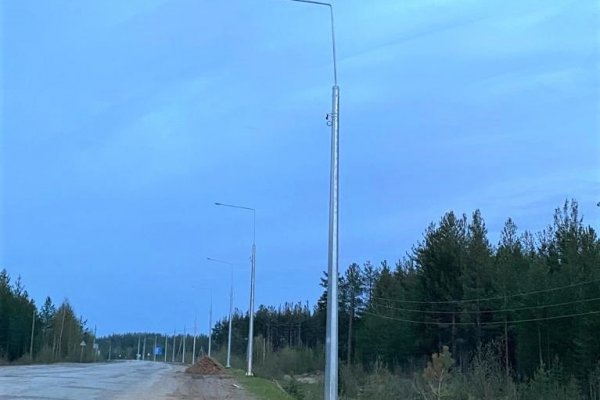 Трасса между Кебанъелем и Усть-Куломом будет освещена уже в этом году
