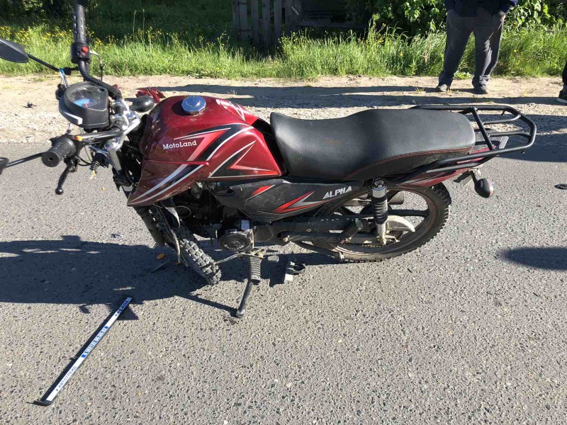 В ДТП под Усть-Цильмой пострадал 15-летний мотоциклист