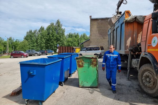 Регоператор Севера начал обновление контейнерного парка в Сосногорске