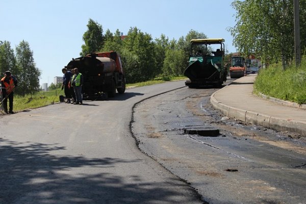 Сроки выполнения ремонта дорог в Эжвинском районе соблюдаются 