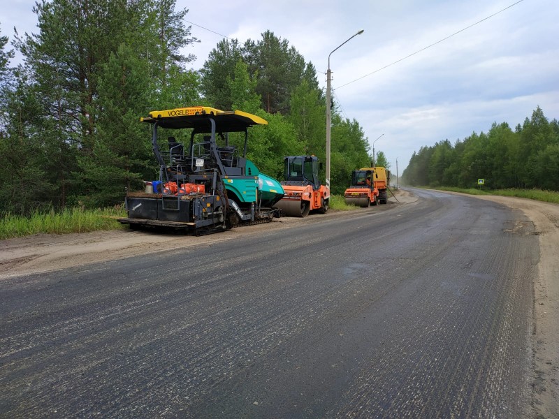 В Емве начался ремонт дороги, задействованной в маршруте школьного автобуса