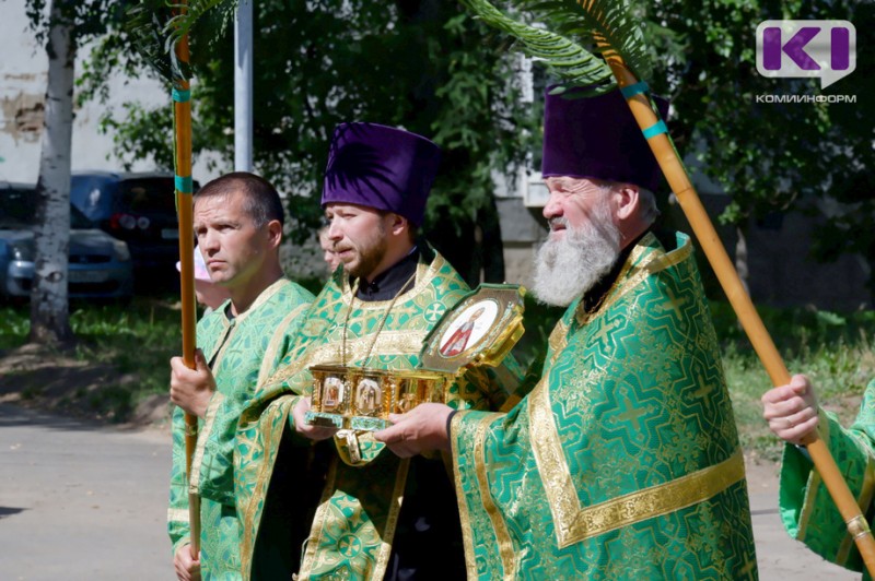 Мощи святого Сергия Радонежского отправились из Сыктывкара в Вологду