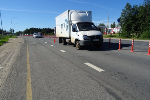В Прилузье попавший под грузовик ГАЗ пешеход получил тяжелые увечья и впал в кому