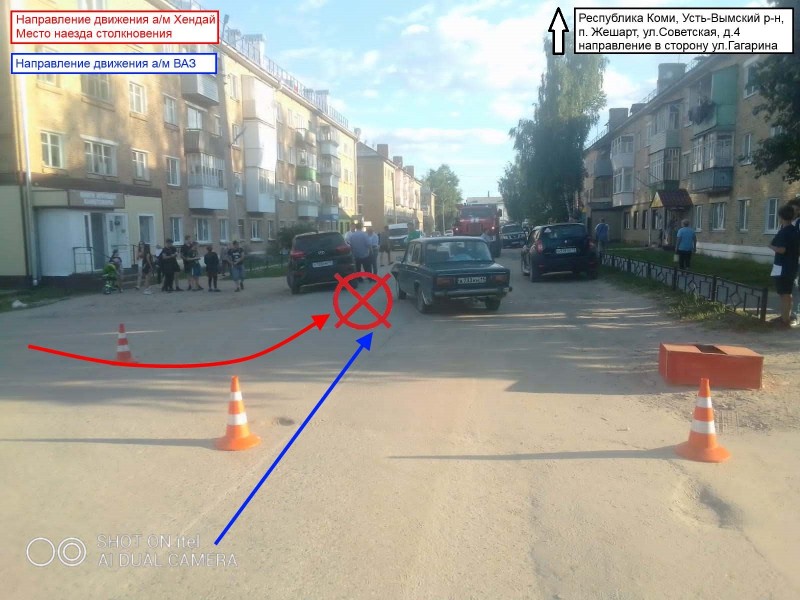В Усть-Вымском районе из-за водителей-нарушителей пострадал десятилетний мальчик