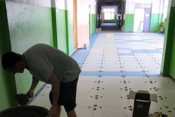 Усть-Цилемская школа готовится к новому учебному году
