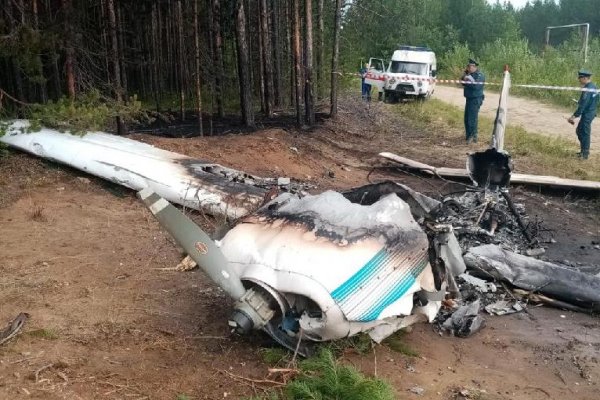 Самолет, который разбился в Ухте, перед этим совершил штатный полет без ЧП