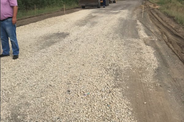 В Коми продолжаются работы по ремонту дороги 