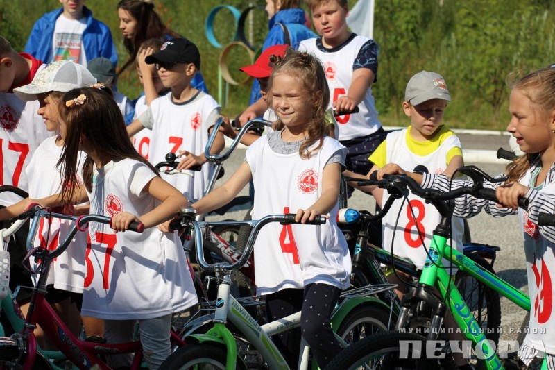 Велофестиваль "Августин-2022" в Печоре собрал более 50 юных участников 