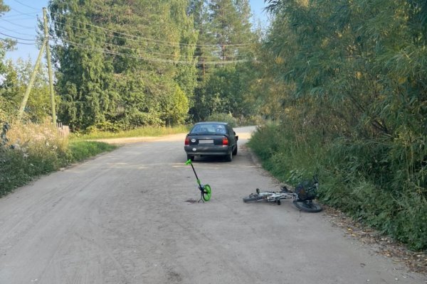 На дорогах Коми за сутки травмированы два велосипедиста-пенсионера