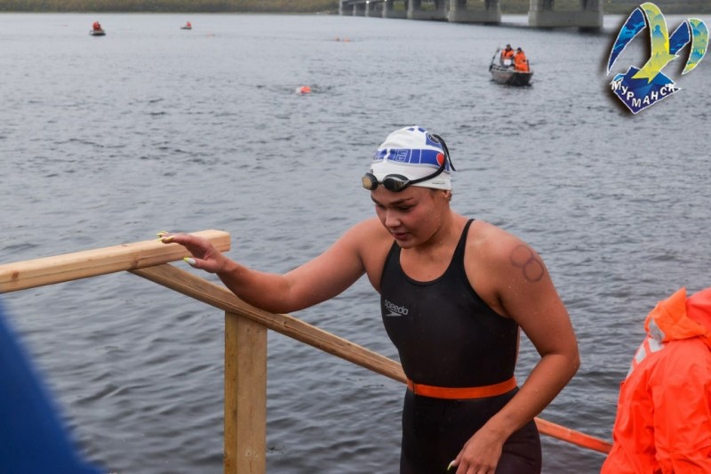 Спортсменка из Воркуты установила новый рекорд по ледяному плаванию