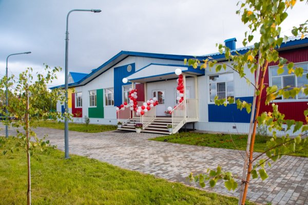 При поддержке ЛУКОЙЛа в еще одном усинском селе открыли детский сад

