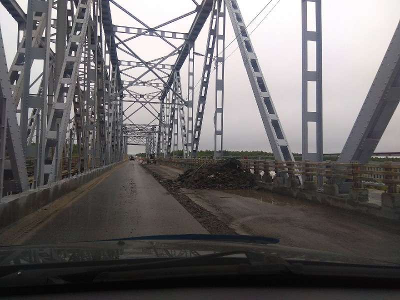 Капремонт моста в Малой Слуде близится к завершению