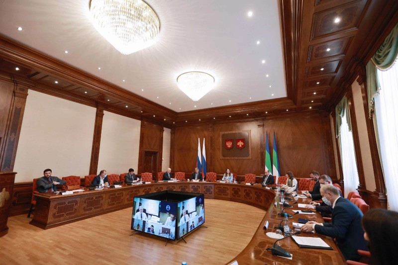 В Правительстве Коми обсудили реализацию мегапроекта со строительством железнодорожной магистрали "Сосногорск - Индига"