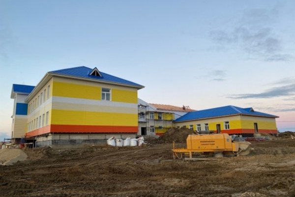 В Прилузье завершается строительство школы на 600 мест