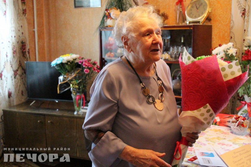 В Печоре ветеран Великой Отечественной войны отмечает свой 95-летний юбилей
