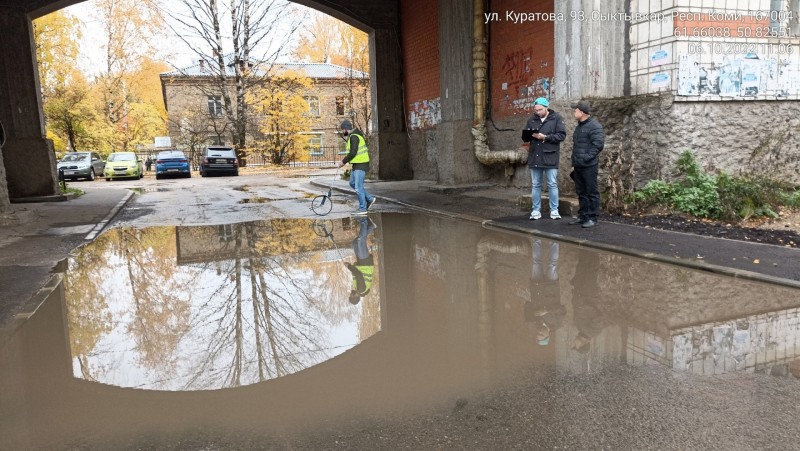 По итогам дорожной кампании эксперты нашли дефекты на шести улицах Сыктывкара