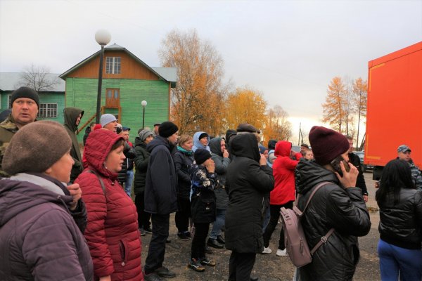 Жители Удорского и Троицко-Печорского районов проводили призванных по мобилизации граждан 