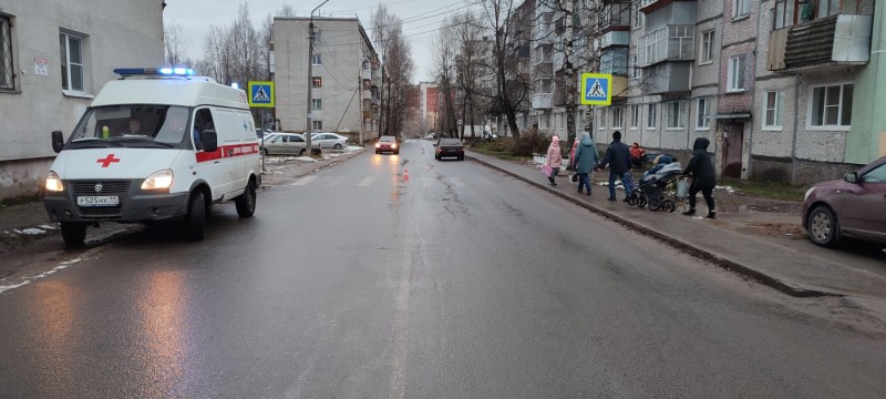 В Сыктывкаре молодой водитель сбил на переходе 8-летнего ребенка